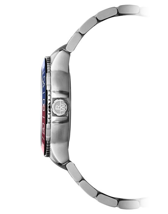 Tango 300 Men’s Quartz GMT Blue Red Watch, 42mm