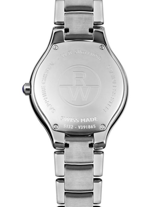 Noemia Ladies 47 Diamond Quartz Grey Dial Bracelet Watch, 32mm