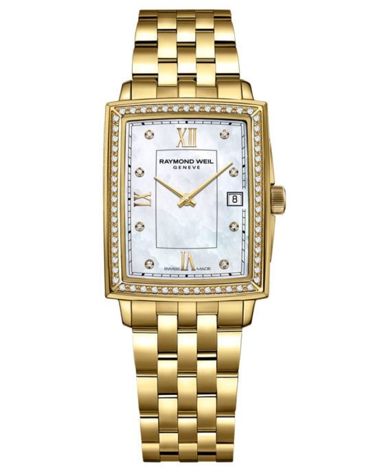 Toccata Ladies 68 diamonds Gold Quartz Watch, 22.6 x 28.1 mm