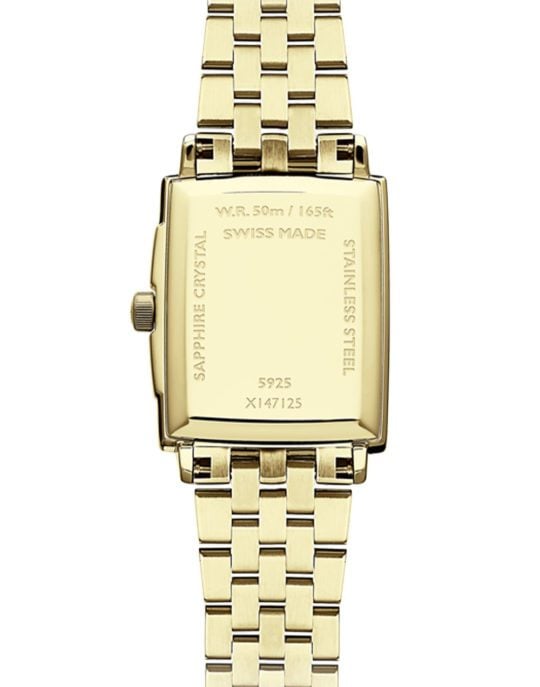 Toccata Ladies 68 Diamonds Mother-of-Pearl Gold PVD Bracelet Watch, 22.6 x 28.1mm