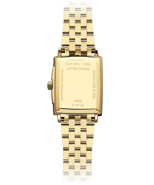 Toccata Ladies Champagne Dial Quartz Watch, 22.6 x 28.1 mm