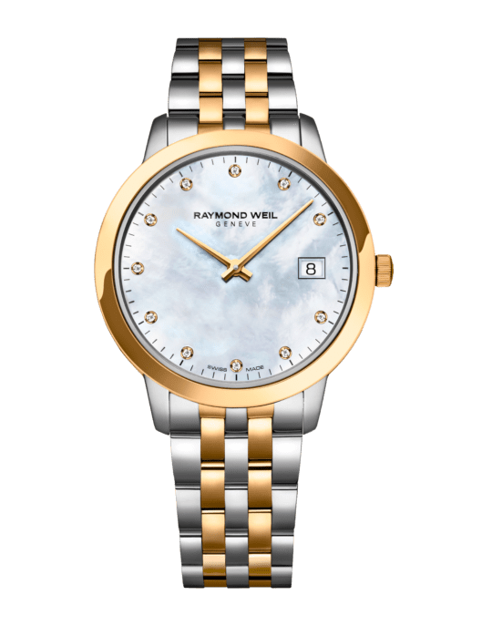 Toccata Ladies Quartz Two-tone Gold 11 Diamond Watch, 34mm