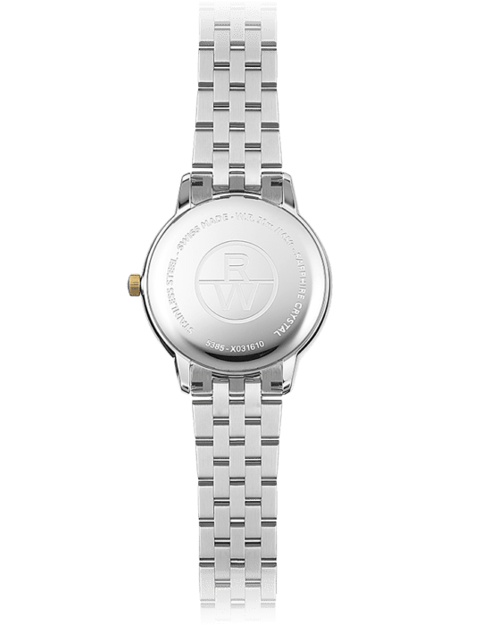 Toccata Ladies Quartz 11 Diamond Mother-of-Pearl Dial Two-Tone Bracelet Watch, 34mm