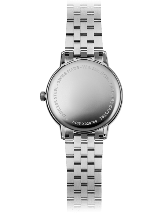 Toccata Men’s Quartz White Dial Bracelet Watch, 39mm