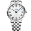 Toccata Men’s Quartz White Dial Bracelet Watch, 39mm