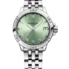 Tango Ladies Quartz Green Dial Bracelet Watch, 30mm