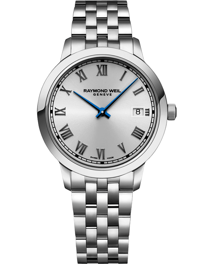 Toccata Ladies Silver Dial Stainless Steel Quartz Watch, 34mm