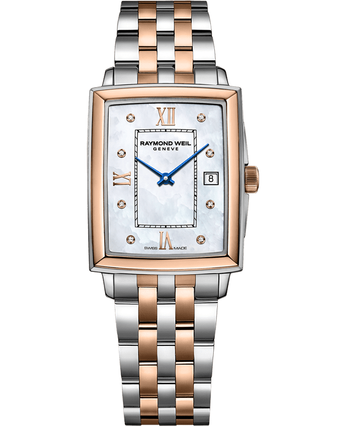 Toccata Ladies Two-tone Rose Gold Quartz Watch, 22.6 x 28.1mm