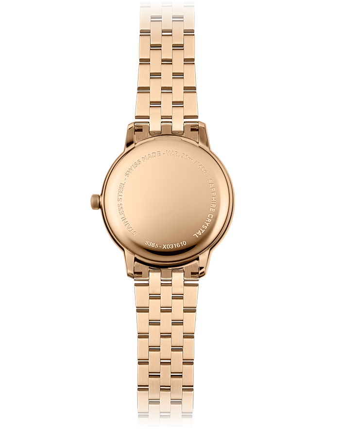 Toccata Ladies Rose Gold PVD Quartz Watch, 34mm