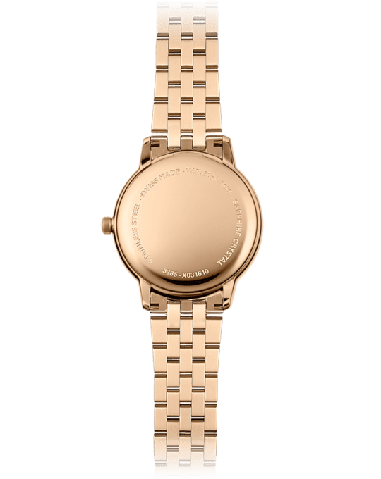 Toccata Ladies Quartz 80 Diamond Rose Gold PVD Bracelet Watch, 34mm