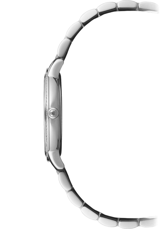 Toccata Ladies 80 Diamonds Quartz Silver Dial Bracelet Watch, 34mm