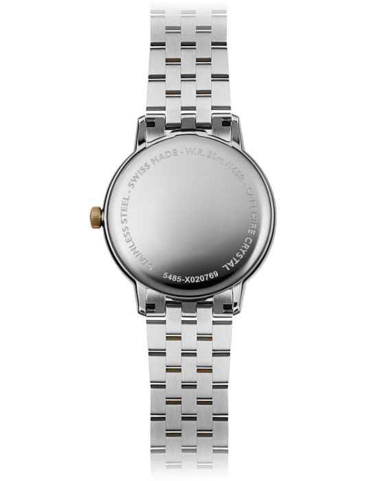 Toccata Men’s Classic Two-Tone Gold PVD Quartz Watch, 39 mm