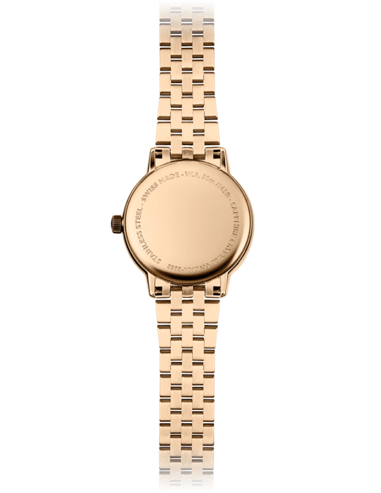 Toccata Ladies Rose Gold PVD 76 Diamonds Quartz Watch, 29 mm