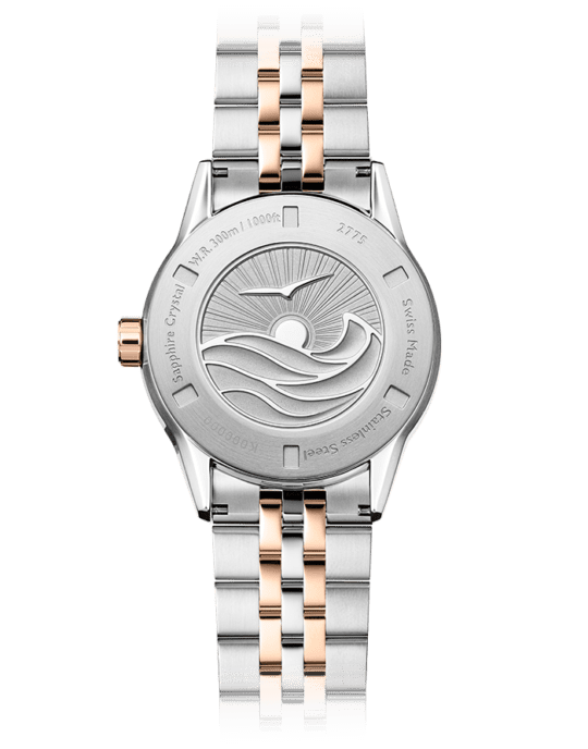 Freelancer Men’s Diver Gradient Black Dial Two-Tone Bracelet Watch, 42.5mm