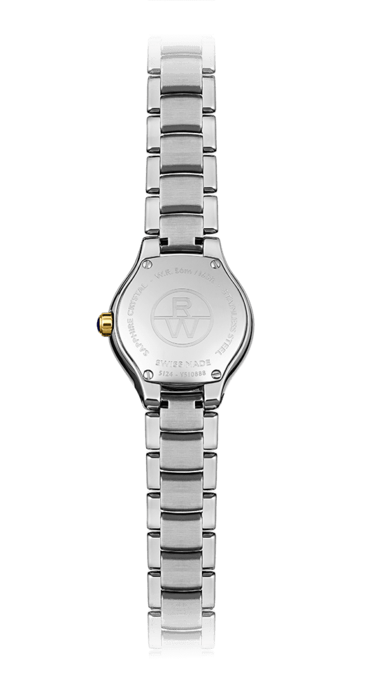 Noemia Ladies Quartz Two-Tone 56 Diamonds Watch, 24mm