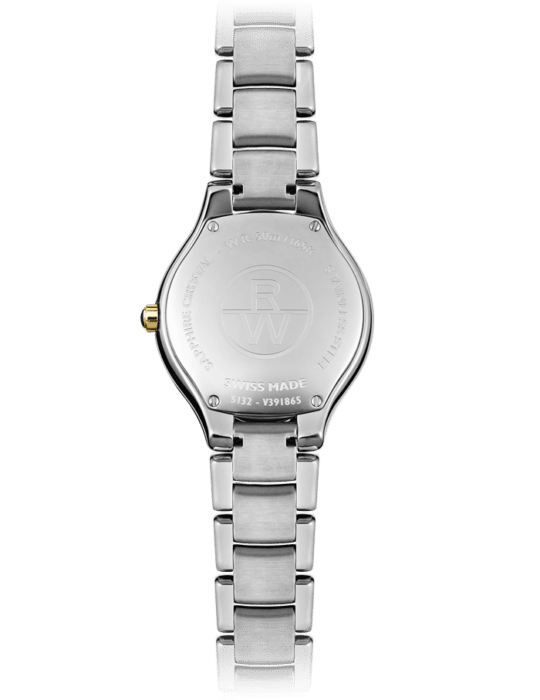 Noemia Ladies 42 Diamond Quartz Mother-of-Pearl Dial Two-Tone Bracelet Watch, 32mm
