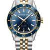 Freelancer Men’s Diver Gradient Blue Dial Two-Tone Bracelet Watch, 42.5mm