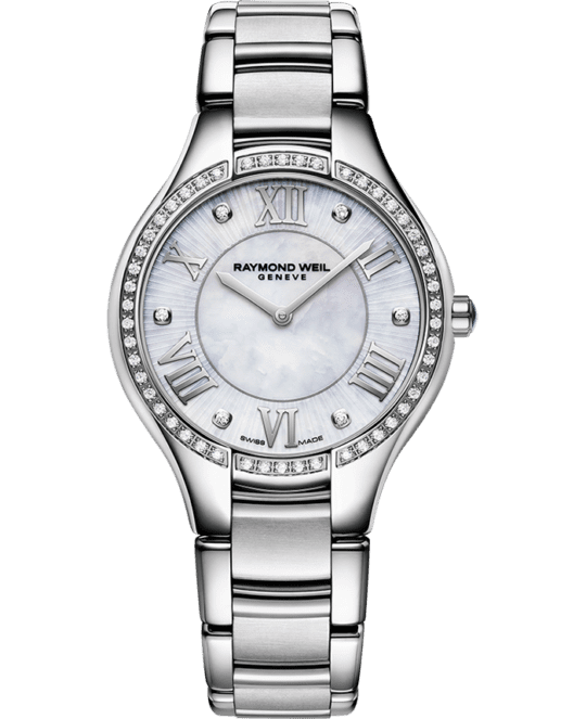 Noemia Ladies Quartz 56 Diamonds Mother-Of-Pearl Watch, 32mm