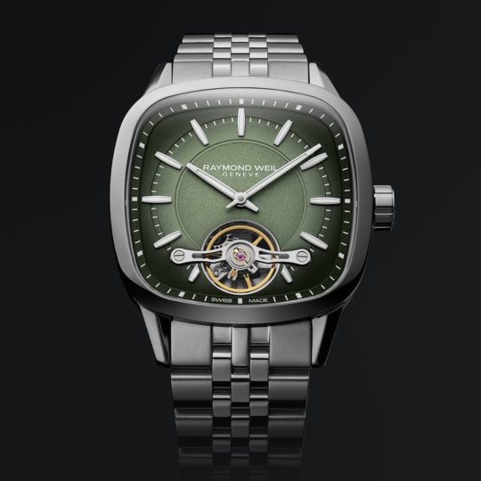 Freelancer Calibre RW1212 Men’s Automatic Green Steel Watch, 40 x 40 mm