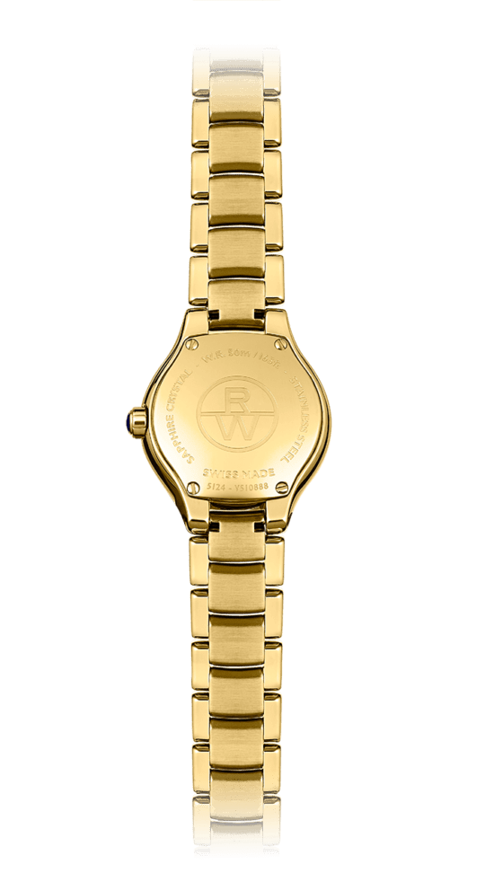 Noemia Ladies Quartz Gold PVD Watch, 24 mm