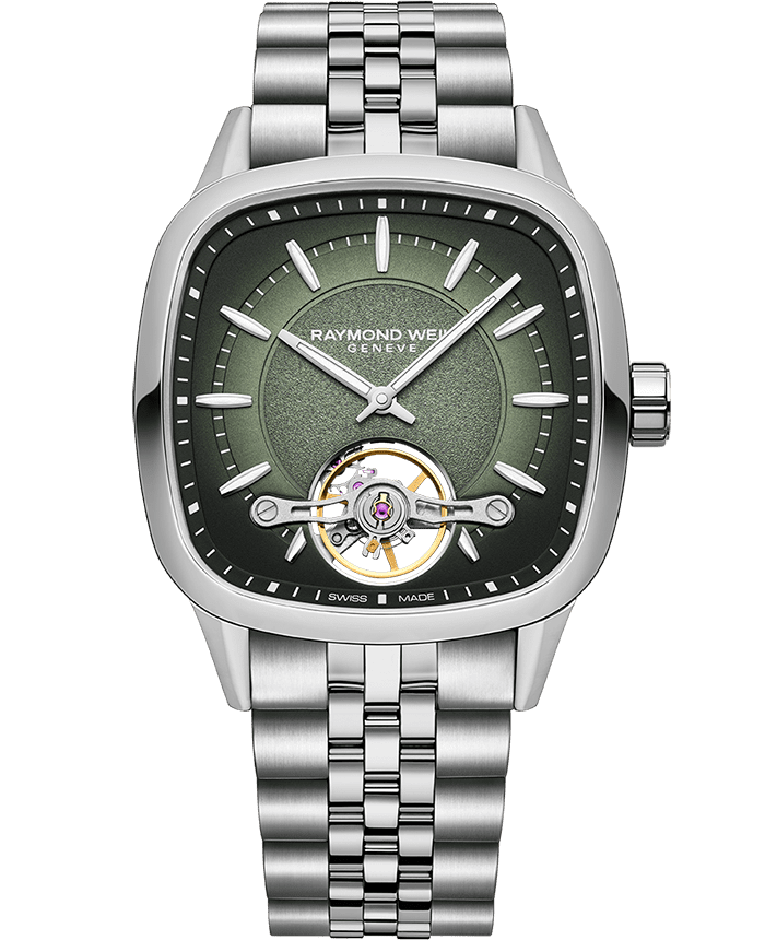 Freelancer Calibre RW1212 Men’s Automatic Green Steel Watch, 40 x 40 mm