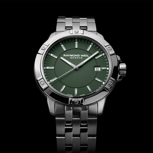 Tango Men’s Quartz Green Dial Bracelet Watch, 41mm