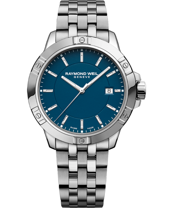 Tango Classic Men’s Quartz Blue Dial Steel Bracelet Watch, 41mm