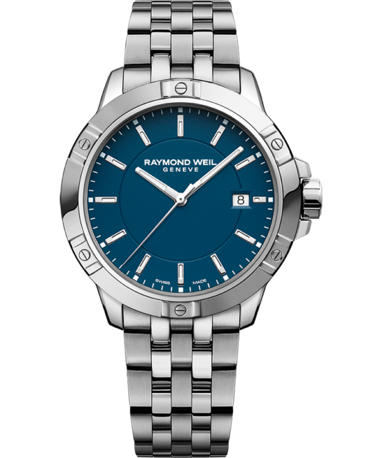 Tango Classic Men’s Quartz Blue Dial Steel Bracelet Watch, 41mm