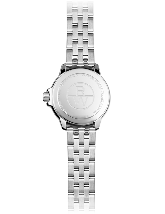 Tango Classic Ladies Quartz White Dial Steel Date Watch, 30mm