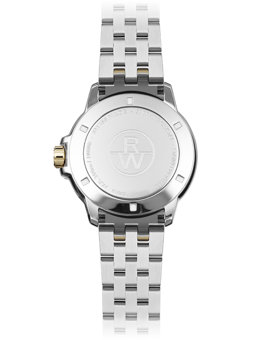 Tango Classic Men’s Quartz White Dial Two-Tone Bracelet Watch, 41mm