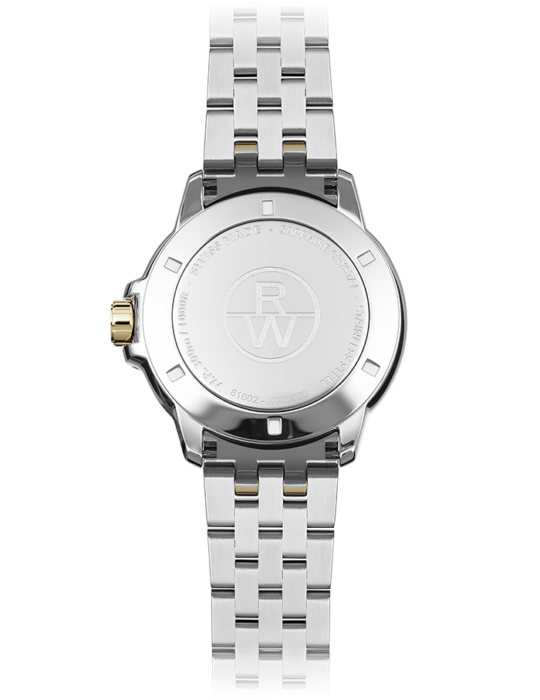 Tango Men’s Quartz White Dial Two-Tone Bracelet Watch, 41mm