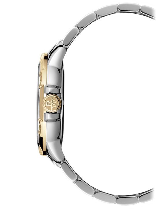 Tango Men’s Quartz White Dial Two-Tone Bracelet Watch, 41mm