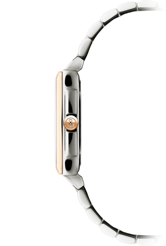 Toccata Ladies Quartz Rose Gold Two-Tone Bracelet Watch, 22.6 x 28.1mm