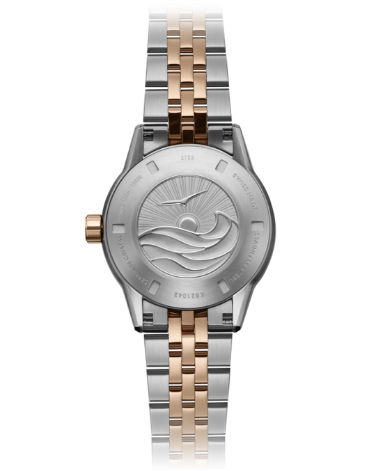 Freelancer Diver Rose Gold PVD Two-Tone Bracelet Watch, 36mm