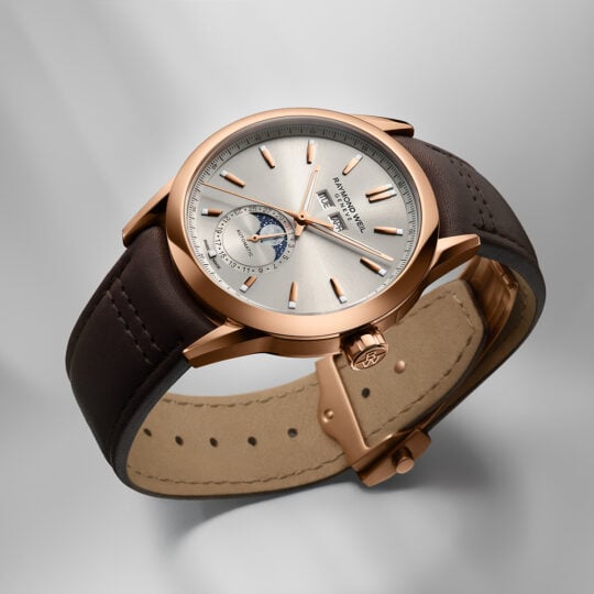Freelancer Complete Calendar Dune Sunray Dial Watch, 40mm