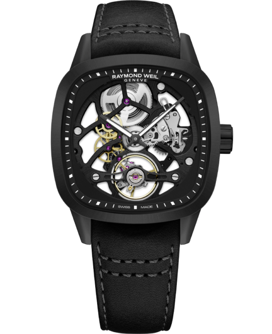 Freelancer Automatic Cushion Skeleton Limited Edition Watch, 40x40mm