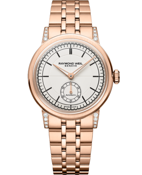 Millesime Automatic Small Seconds Diamonds Watch, 35mm