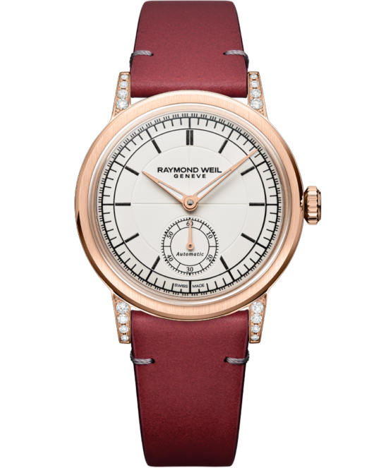 Millesime Automatic Small Seconds Diamonds Watch, 35mm