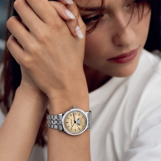 Millesime Automatic Limited Edition Honey-Moon Bracelet Watch, 35mm