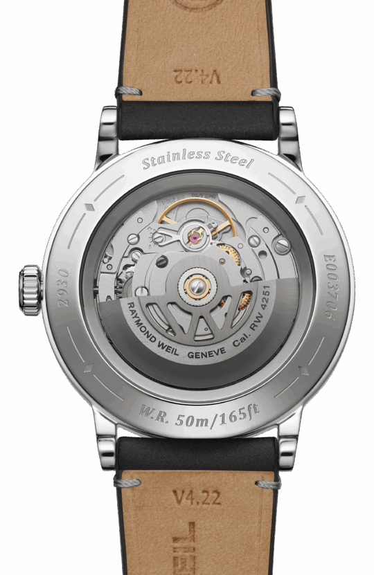 Millesime Men’s Automatic Small Seconds Champagne Sector Dial Leather Strap Watch, 39 mm