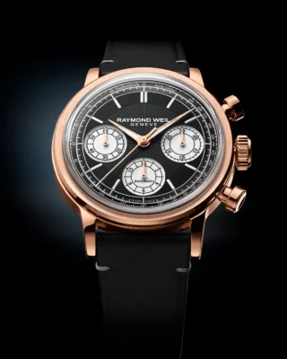 Millesime Tri-Compax Chronograph

With a subtle touch of racy elegance, the Millesime Tri-Compax Chronograph is housed in a 39mm stainless steel case with rose gold PVD. Its glassbox sapphire crystal, directly inspired by vintage timepieces, enhances the watch’s retro character, while the mechanical self-winding movement ensures impeccable reliability and precision.

Now available online.

#RAYMONDWEIL #PrecisionMovements #RWMillesime #Luxurywatches #AutomaticWatch #SwissWatch #Watch #SwissMade #IndependentBrand