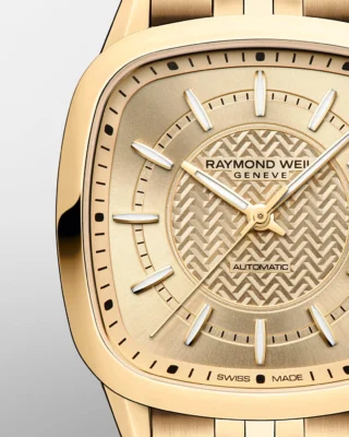 With a 34 x 34 mm cushion-shaped case, the Freelancer Ladies Automatic houses a Swiss-made automatic movement with a 41-hour power reserve, combining elegance and precision for everyday sophistication.

#RAYMONDWEIL  #RWFreelancer #AutomaticWatch #SwissWatchmaking #Backtoshcool